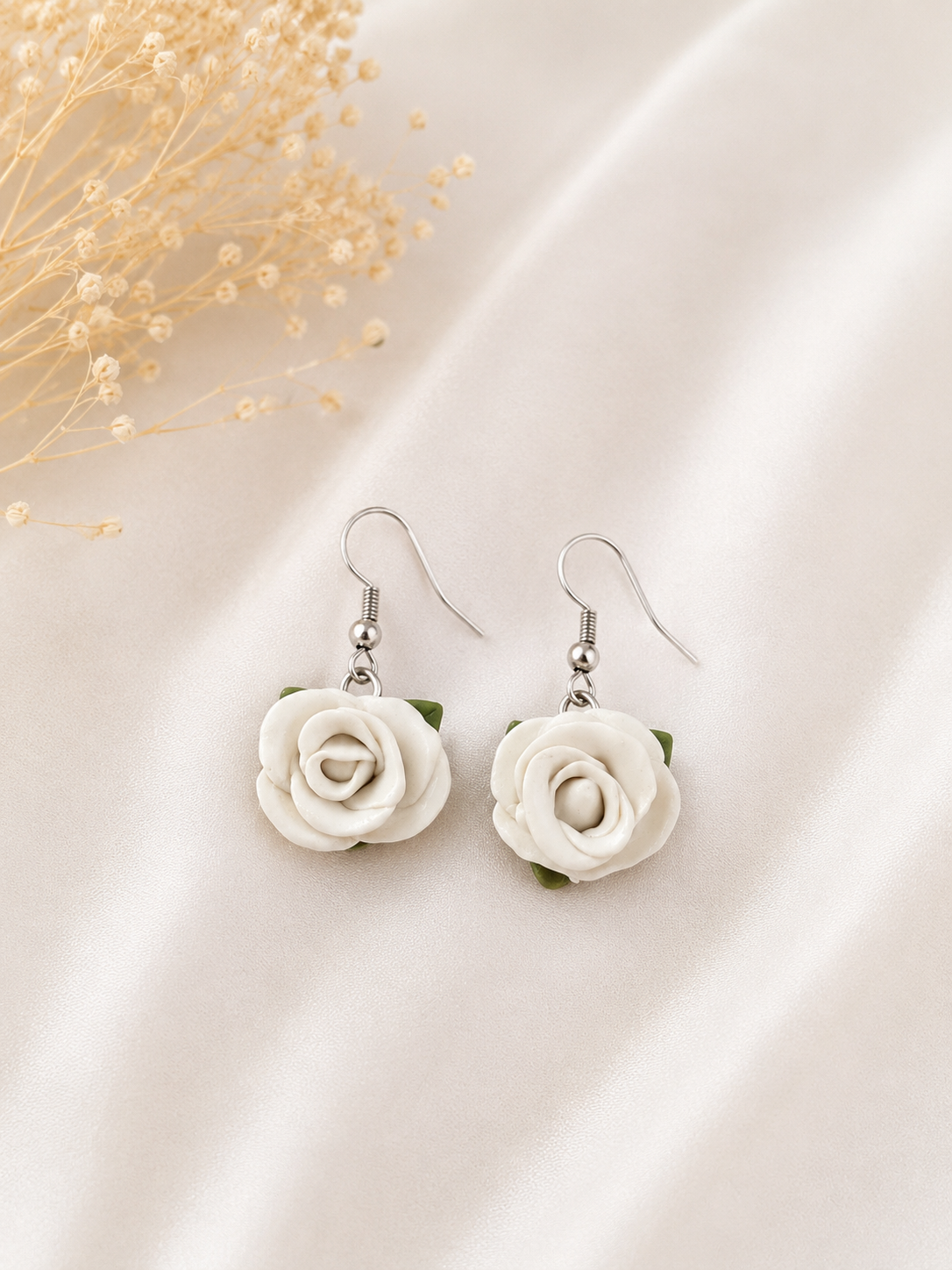 Rose Blossom earrings for sale june birth month flower